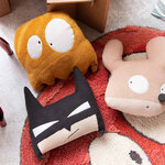 Coussin lavable enfant - Ghosty le monstre - 30 x 30 cm