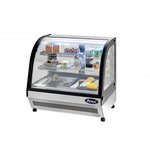 Vitrine réfrigérée à poser - vitre bombée - 110 litres - atosa - r290 - 110700 x560x680mm