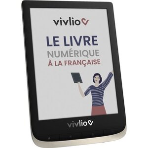 Liseuse Tactile - VIVLIO - Couleur - 6 E Ink - RAM 1 Go - Stockage 16 Go - Linux 3.10.65 - Noir et Blanc