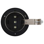 vidaXL Lampe solaire à LED ronde d'extérieur 6 Pièces 12 cm Blanc