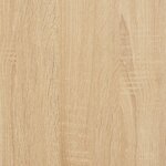 vidaXL Buffet Chêne sonoma 60x35x70 cm Bois d'ingénierie