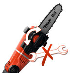 Elagueuse sur perche sans fil einhell ge-lc 18 li t-solo