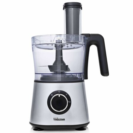 Tristar robot culinaire 600 w 1 5 l argenté