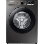 Lave-linge hublot samsung ecobubble ww90ta046ax - 9 kg - induction - 1400 trs/min - inox/silver
