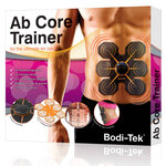 Bodi-tek accessoire de musculation bt-abtr noir et orange