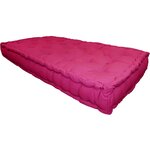 Coussin de palette en coton coloré 120 x 60 cm