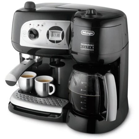 DELONGHI BCO 264.1 Combiné expresso cafetiere - Noir