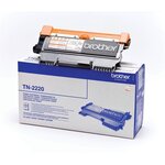 Brother tn-2220 toner laser noir (2600 pages) x1