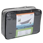 Bo-Camp Toile d'ombrage Carré Anthracite 3 6x3 6 m 4471442