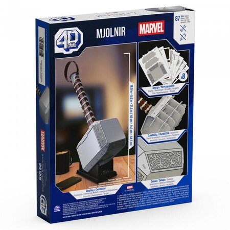 Marteau de thor marvel 4d build