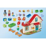 Playmobil 70129 - playmobil 1.2.3 - maison familiale