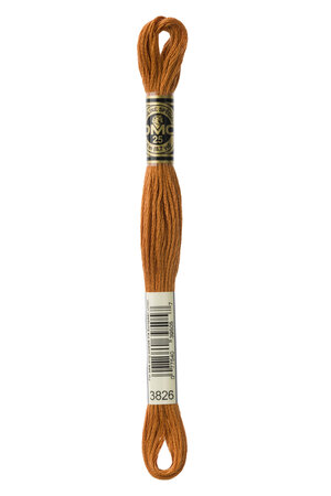 Fil Mouliné DMC Gold Concept 8M Col. 3826 Broderie et Point de Croix