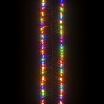 vidaXL Guirlande lumineuse à LED groupées 3000 LED Multicolore 23m PVC
