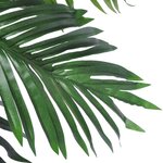 vidaXL Cocotier artificiel avec pot 140 cm
