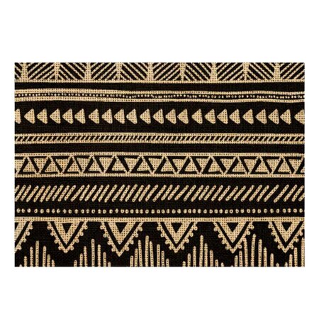 Set de table en toile de jute ethnik n°5