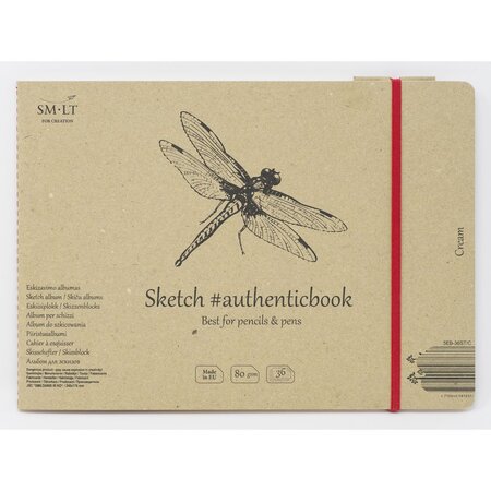SM-LT Carnet 24,5 x 17,6 cm - Dessin Ivoire