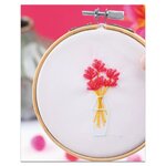 FRENCH KITS-French'Kits - Broderie décorative - Bouquet de fleurs-Kit créatif fabriqué avec amour en France