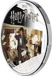 Pièce de monnaie en Argent 5 Dollars g 31.1 (1 oz) Millésime 2021 Harry Potter Samoa 2021 HOGWARTS LETTER