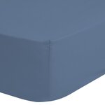 Good Morning Drap-housse Jersey 60x120 cm Bleu glacier