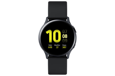 Samsung galaxy watch active2 3 05 cm (1.2") super amoled 40 mm noir gps (satellite)