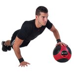 Pure2improve ballon médicinal 8 kg rouge
