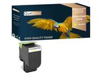 Qualitoner lot de x1 toner cs510 cs310 cs410 cs310dn cs410n jaune compatible pour lexmark