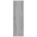 vidaXL Bibliothèque/Séparateur de pièce Sonoma gris 100x30x103 cm