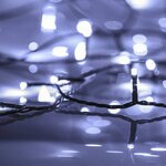 vidaXL Guirlande lumineuse 600 LED Intérieur et extérieur 60 m Blanc