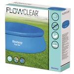 Bestway couverture de piscine flowclear fast set 457 cm