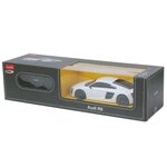 Jamara voiture télécommandée audi r8 2015 1:24 blanc
