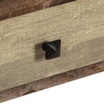 vidaXL Meuble TV 118 x 30 x 40 cm Bois de manguier massif
