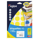2940 Étiquettes Rouge Ø 8