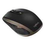 Logitech souris darkfield mx anywhere 2 - bluetooth/radio fréquence - usb - sans fil - 1600 dpi - roulettes avec frein