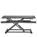 Newstar poste de travail assis-debout 11-50 5 cm noir