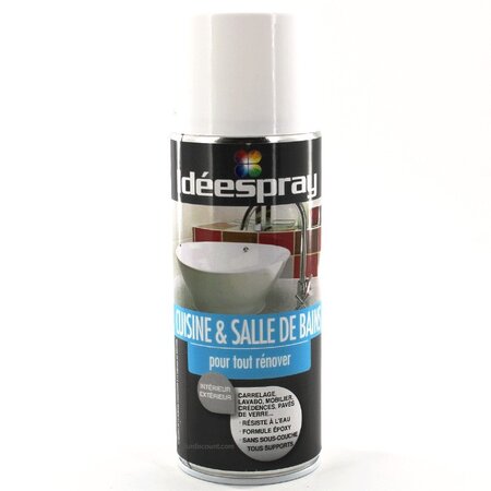 Bombe de peinture carrelage salle de bain epoxy - sinto