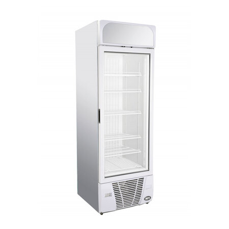 Armoire réfrigérée négative ventilée porte vitrée - 496 l - afi collin lucy - r290 - 1496vitrée 670x718x2026mm