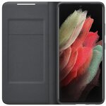 Smart led view cover s21 ultra noir