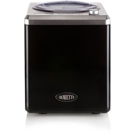 BORETTI B100 Sorbetiere automatique 2 L - 180 W - Avec compresseur - Températures -18 °C a -35 °C - Noir