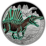 Pièce de monnaie 3 euro Autriche 2019 – Spinosaure