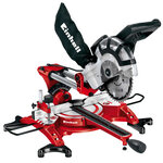 Einhell scie à onglet radiale 1800w th-sm 2131 dual