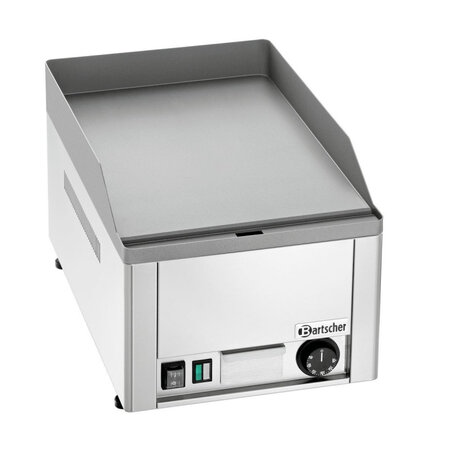 Plancha électrique professionnelle lisse - bartscher -  - acier inoxydable 325x580x310mm