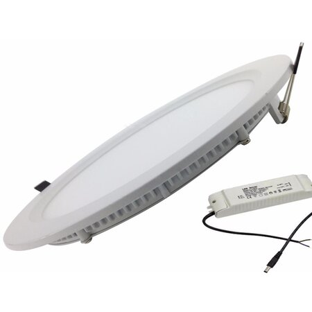 Spot led extra plat rond 24w blanc - blanc neutre 4000k - 5500k - silamp