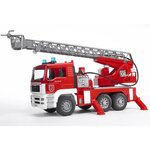 Bruder voiture de pompiers avec échelle man tga 1:16 02771