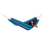 Hamac artisanal en coton santana bleu