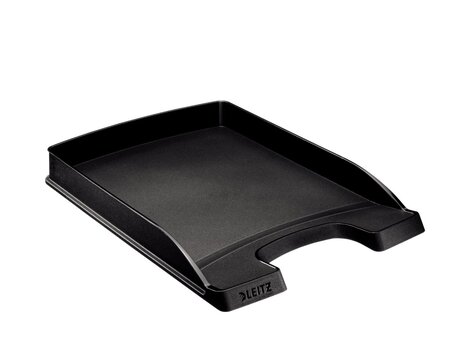 Bac à courrier plus plat  a4  polystyrène noir leitz