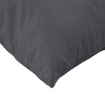 vidaXL Coussins de palette 2 Pièces anthracite tissu oxford
