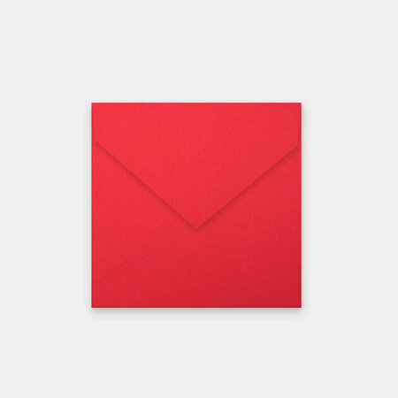 Lot de 50 enveloppes 140x140 mm skin rouge