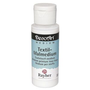 Médium peinture pour tissu 59 ml