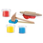 Ses creative pâte a modeler avec outils - 3 x 90 g