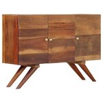 vidaXL Buffet Bois recyclé massif 110 x 30 x 75 cm Marron